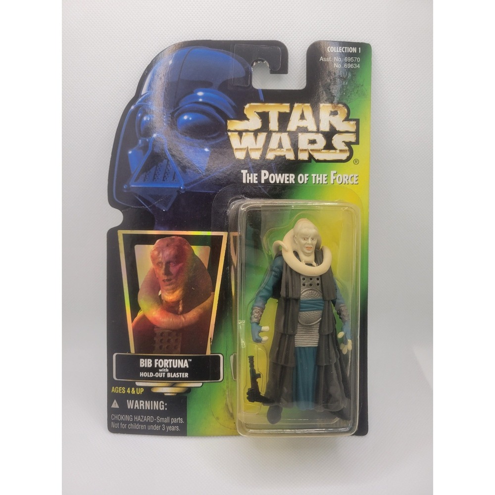 Star‎ Wars Power of the Force Bib Fortuna Action Figure 1996 Kenner 69634 New